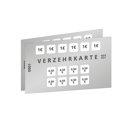 Verzehrkarten